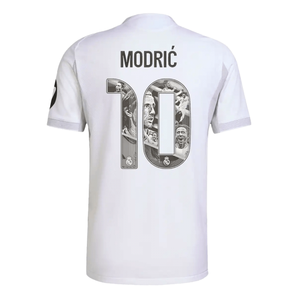 MODRIĆ Special #10 Real Madrid Hemma Tröja 2025/26 Autentisk