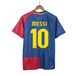 Retro Barcelona Hemma Fotbollströja MESSI #10 2008/09 - UCL Final