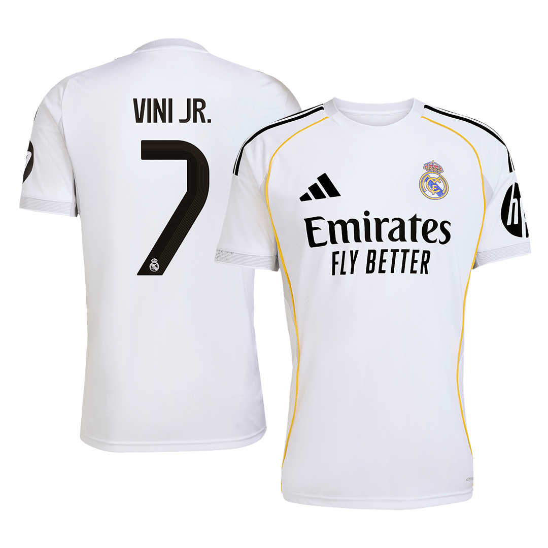 VINI JR. #7 Real Madrid Hemma Fotbollströjor 2025/26 - Bild 2