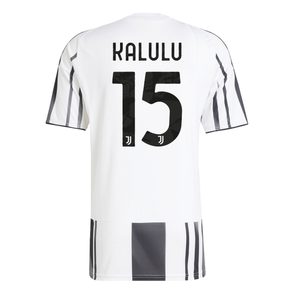 Juventus Tröja KALULU #15 2025/26 Hemma Svart & Vitt