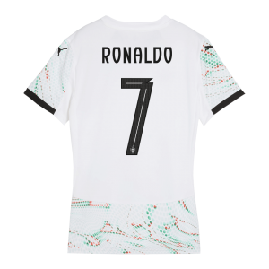 Portugal Borta Fotbollströjor RONALDO #7 2025 Dam