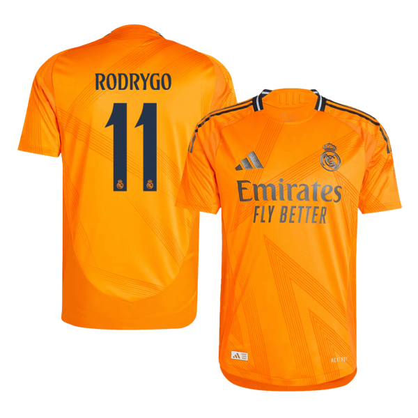 Real Madrid Borta Fotbollströja RODRYGO #11 Autentisk