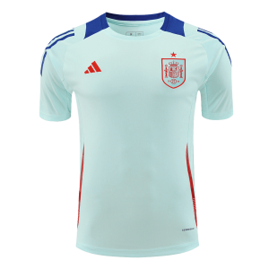 Spanien Före match Fotbollströjor Euro 2024