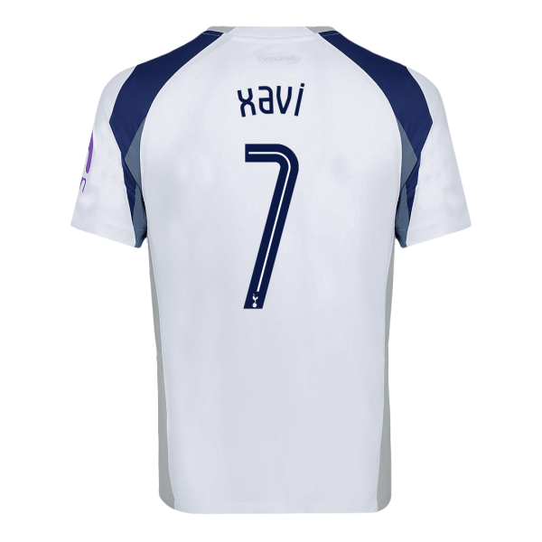 Tottenham Hotspur Tröja XAVI #7 2025/26 Hemma Vit - UCL
