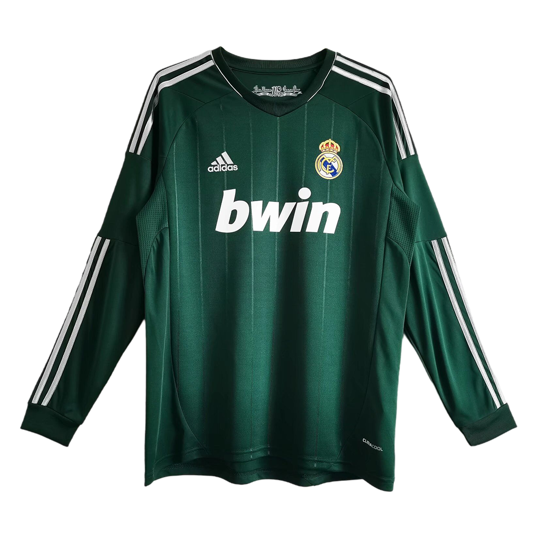 Retro Real Madrid Tredjeställ Fotbollströja 2012/13 långärmad