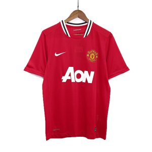 Retro Manchester United Hemma Fotbollströja 2011/12