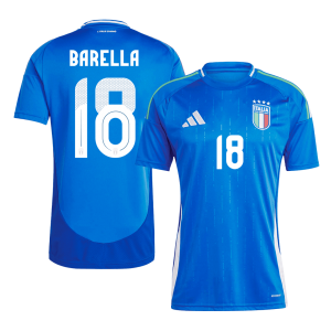BARELLA #18 Italien Hemma Fotbollströjor Euro