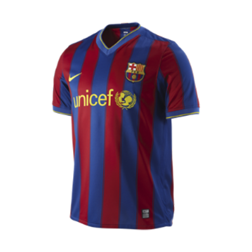 Retro Barcelona Hemma Fotbollströja 2009/10