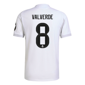 VALVERDE #8 Real Madrid Tröja 2025/26 Hemma Autentisk
