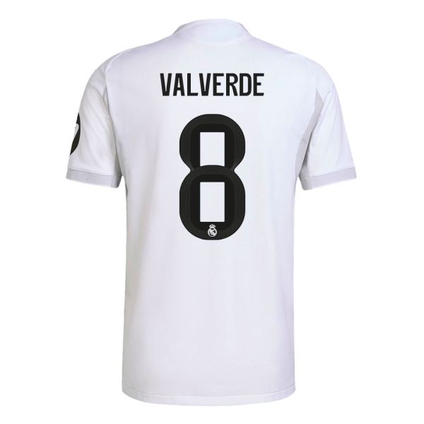 VALVERDE #8 Real Madrid Tröja 2025/26 Hemma Autentisk