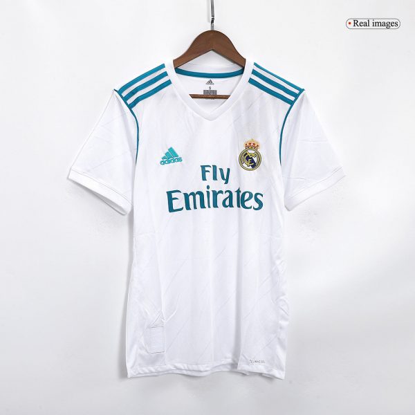 Retro Real Madrid Hemma Fotbollströja 2017/18
