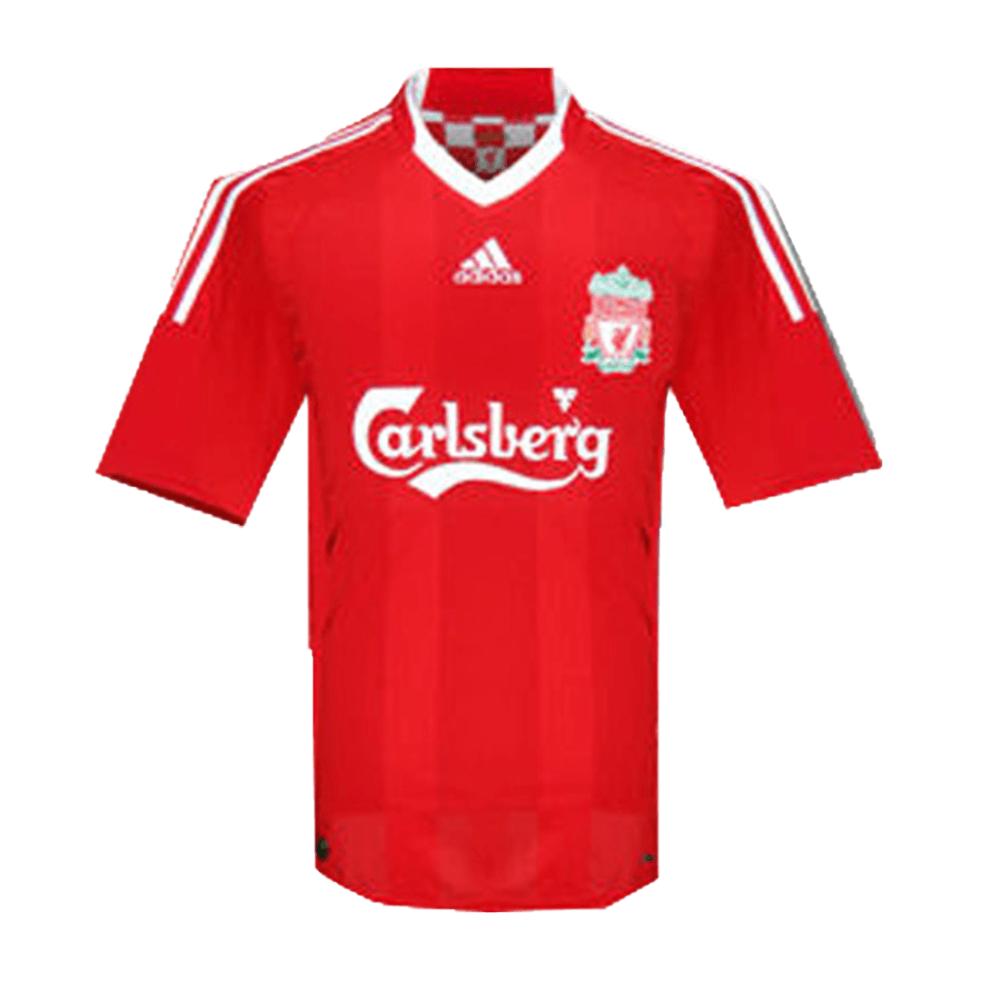 Retro Liverpool Hemma Fotbollströja 2008/09