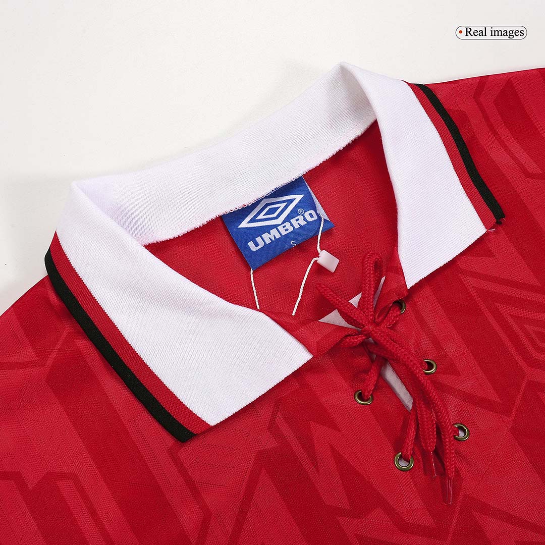 Retro Manchester United Hemma Fotbollströja 1992/94 - Bild 8