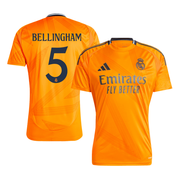 Real Madrid Borta Fotbollströja BELLINGHAM #5