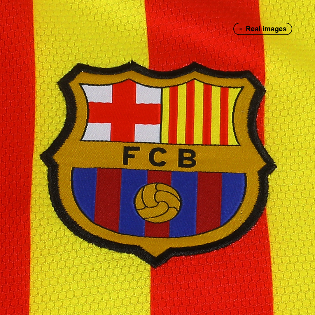 Retro Barcelona Borta Fotbollströja 2013/14 - Bild 8