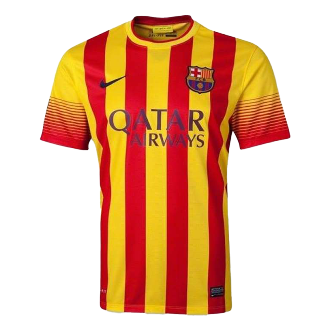 Retro Barcelona Borta Fotbollströja 2013/14
