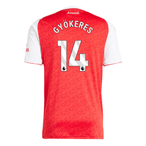 GYÖKERES #14 Arsenal Tröja 2025/26 Hemma