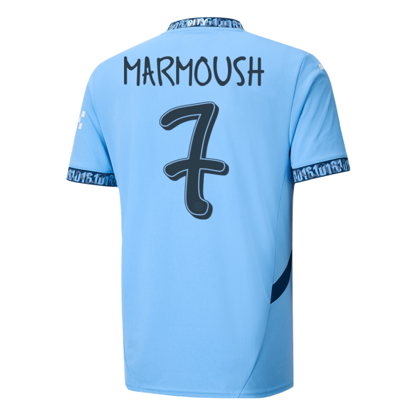 Manchester City Hemma Fotbollströja MARMOUSH #7 Premium - UCL