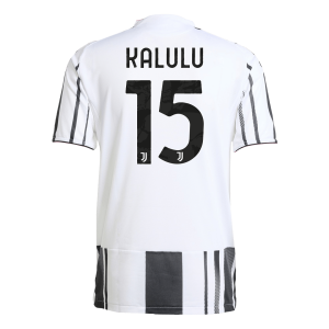 Juventus Tröja KALULU #15 2025/26 Hemma Autentisk Svart & Vitt