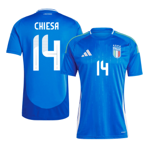 CHIESA #14 Italien Hemma Fotbollströjor Euro