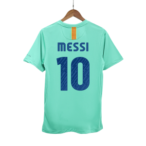 Retro Barcelona Borta Fotbollströja MESSI #10 2010/11