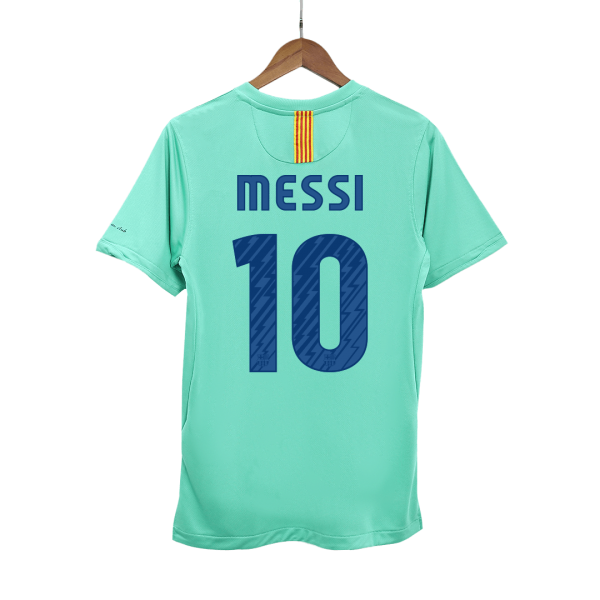 Retro Barcelona Borta Fotbollströja MESSI #10 2010/11