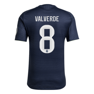 VALVERDE #8 Real Madrid Tröja 2025/26 Borta Autentisk