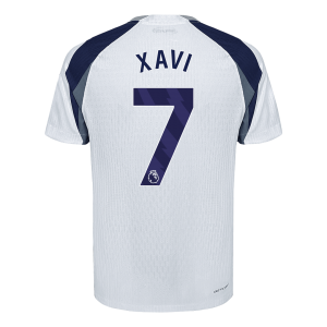 Tottenham Hotspur Tröja XAVI #7 2025/26 Hemma Vit Autentisk