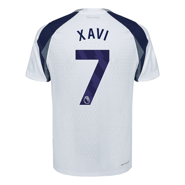Tottenham Hotspur Tröja XAVI #7 2025/26 Hemma Vit Autentisk