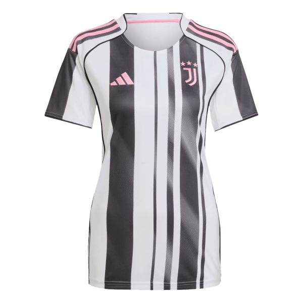 Juventus Tröja 2025/26 Hemma Black&White Dam