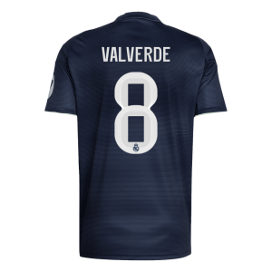 VALVERDE #8 Real Madrid Tröja 2025/26 Borta