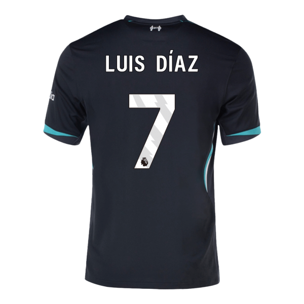 Liverpool Borta Fotbollströja LUIS DÍAZ #7 Premium
