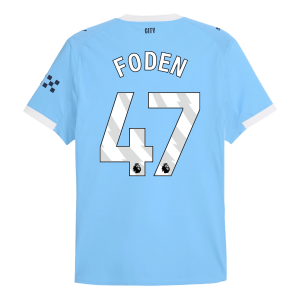 FODEN #47 Manchester City Hemma Tröja 2025/26 Autentisk
