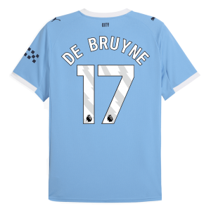 DE BRUYNE #17 Manchester City Hemma Tröja 2025/26
