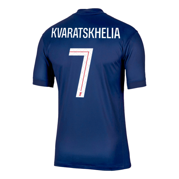 KVARATSKHELIA #7 PSG Tröja 2025/26 Hemma
