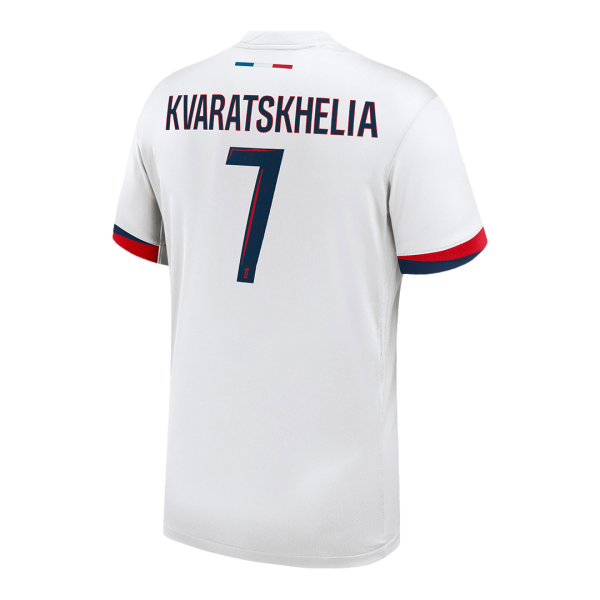 PSG Borta Fotbollströja KVARATSKHELIA #7  Premium