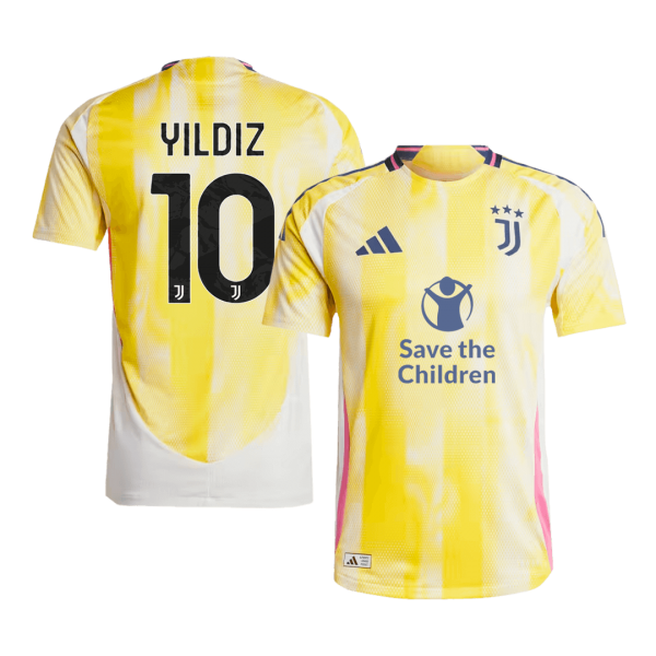 Juventus Borta Fotbollströja YILDIZ #10  Autentisk