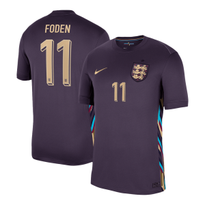 England Borta Fotbollströjor FODEN #11 Euro Premium