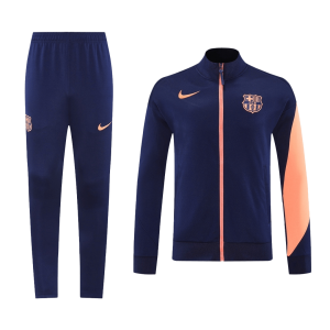 Barcelona Träningsset (Jacka+Byxor) 2025/26 Navy&Orange