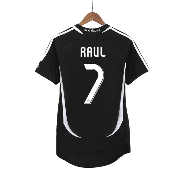 Retro Real Madrid Borta Fotbollströja RAUL #7 2006/07