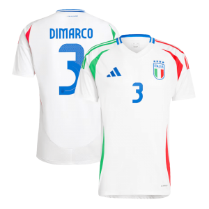 DIMARCO #3 Italien Borta Fotbollströjor Euro