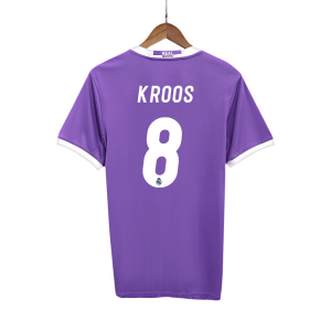 Retro Real Madrid Borta Fotbollströja KROOS #8 2016/17