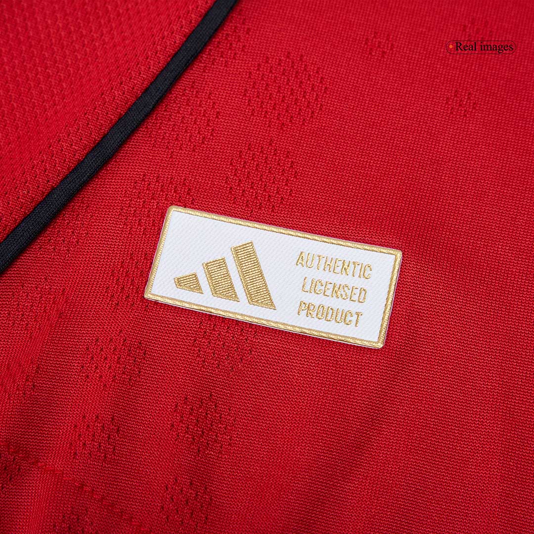 Manchester United Tröja ŠEŠKO #30 2025/26 Hemma Röd Autentisk - Bild 7
