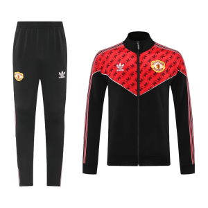 Manchester United Träningsset (Jacka+Byxor) 2025/26 Red&Black