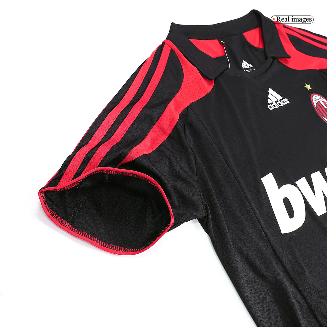 Retro AC Milan Tredjeställ Fotbollströja 2007/08 - Bild 5