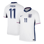 England Hemma Fotbollströjor FODEN #11 Euro Premium