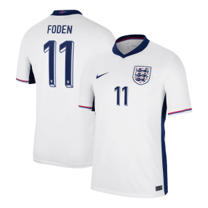 England Hemma Fotbollströjor FODEN #11 Euro Premium