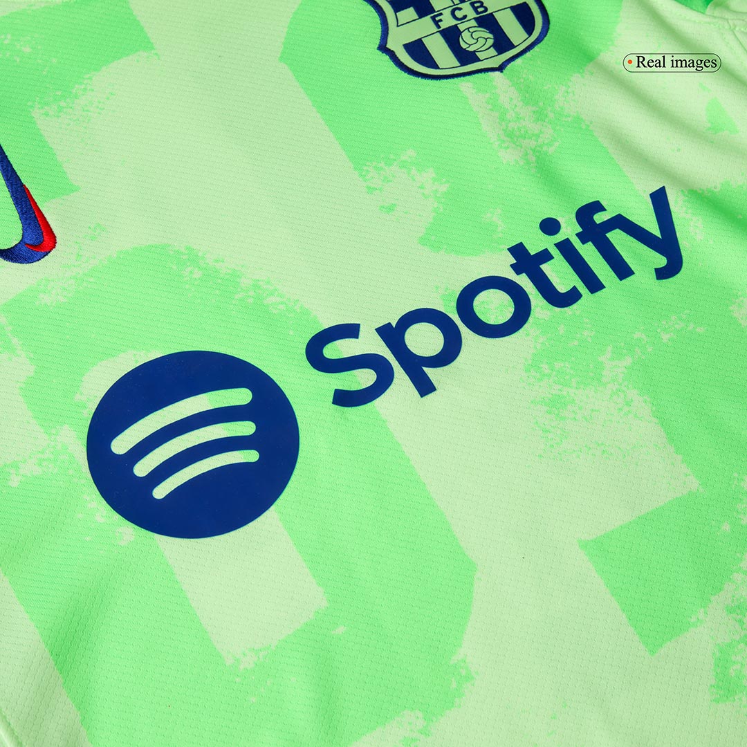 Barcelona Tredjeställ Fotbollströja Premium - Bild 10