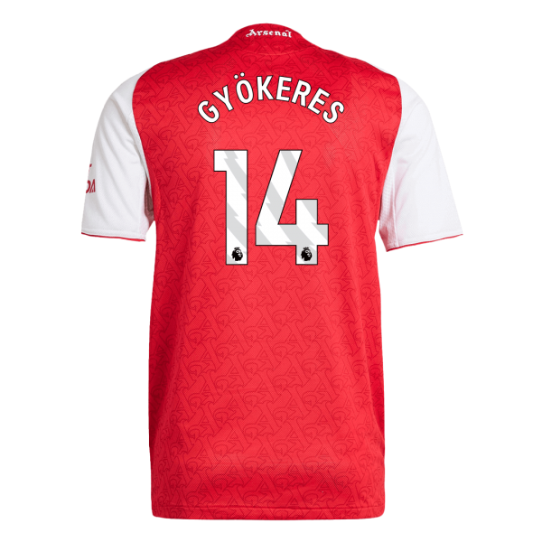 GYÖKERES #14 Arsenal Tröja 2025/26 Hemma Autentisk