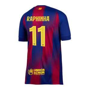RAPHINHA #11 Barcelona Tröja 2025/26 Hemma - UCL